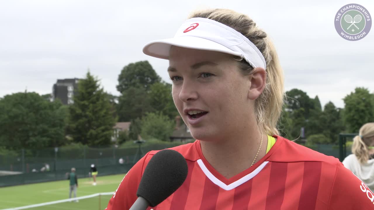 2015 quarter-finalist Coco Vandeweghe discusses practice week