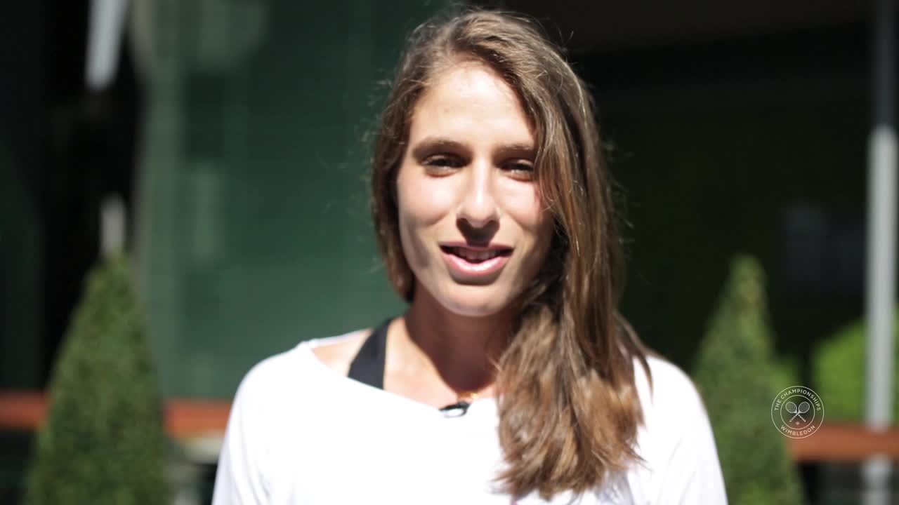 British number one Johanna Konta discusses memories of Wimbledon