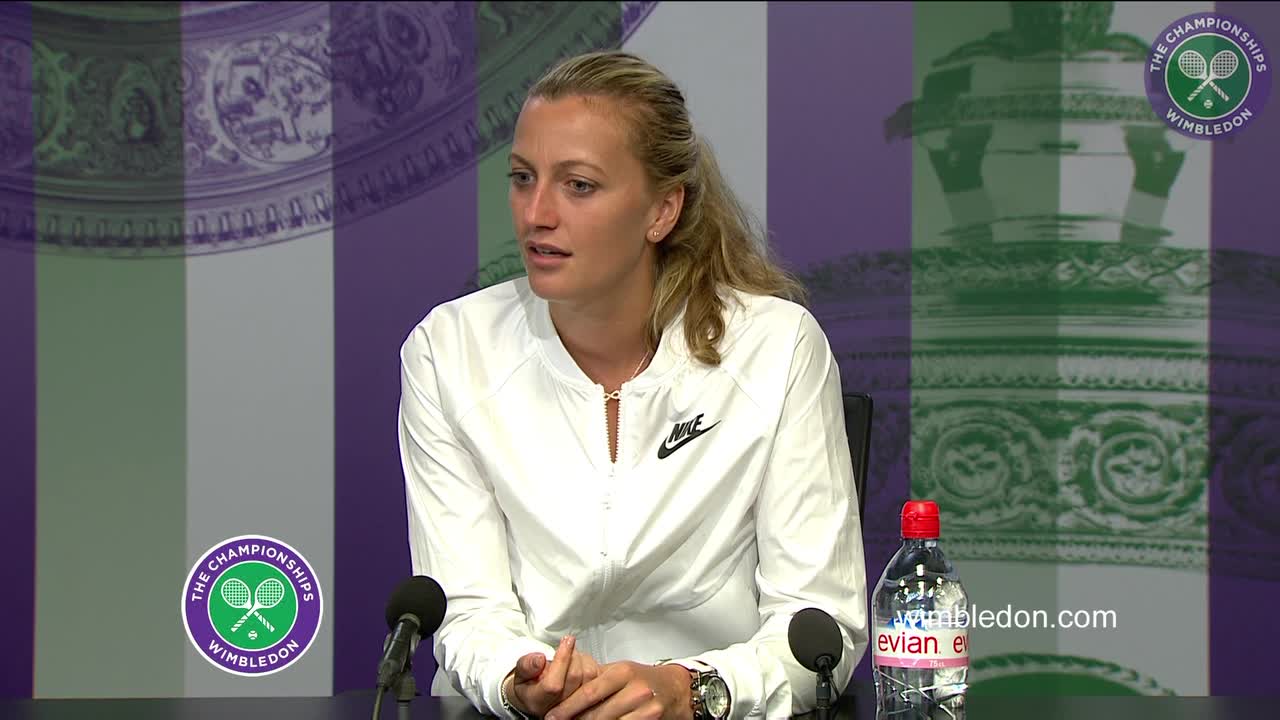 Petra Kvitova pre-Championships press conference
