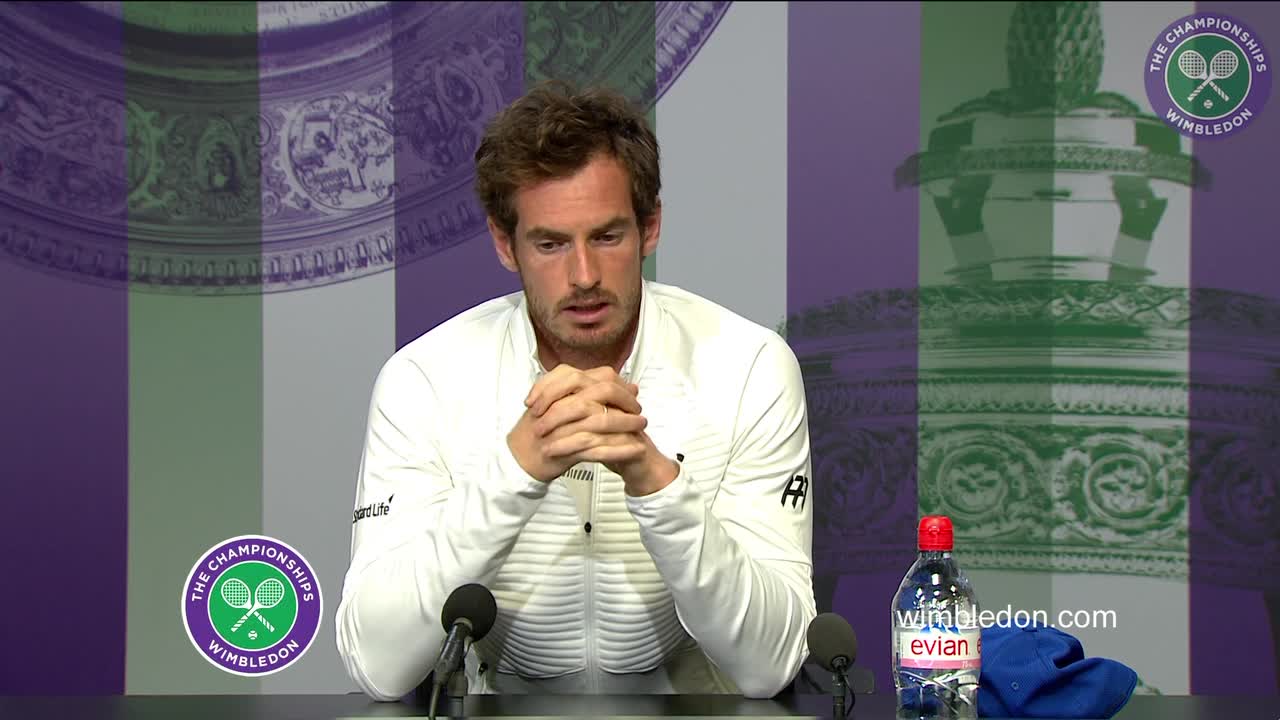 Andy Murray pre-Championships press conference