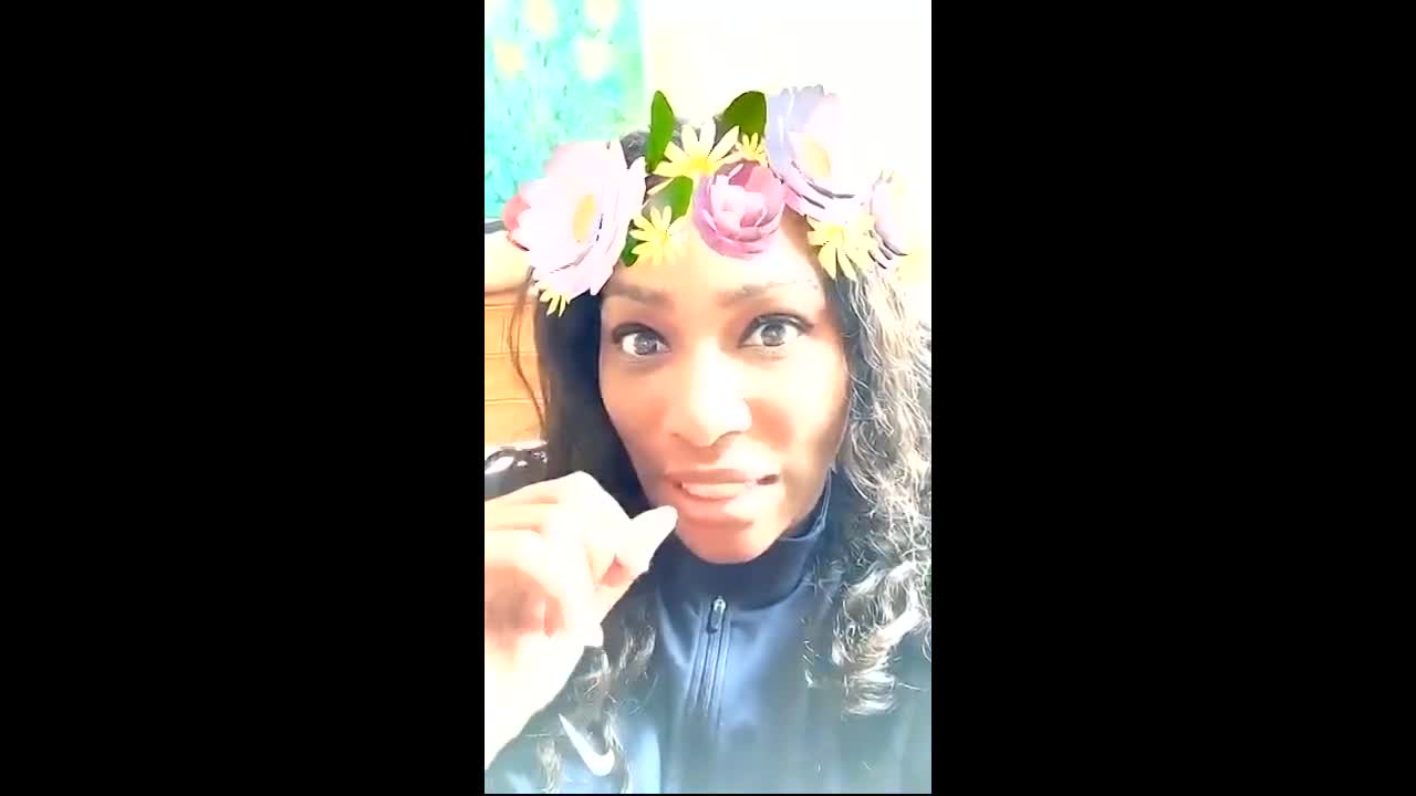 Serena takes over Wimbledon's Snapchat