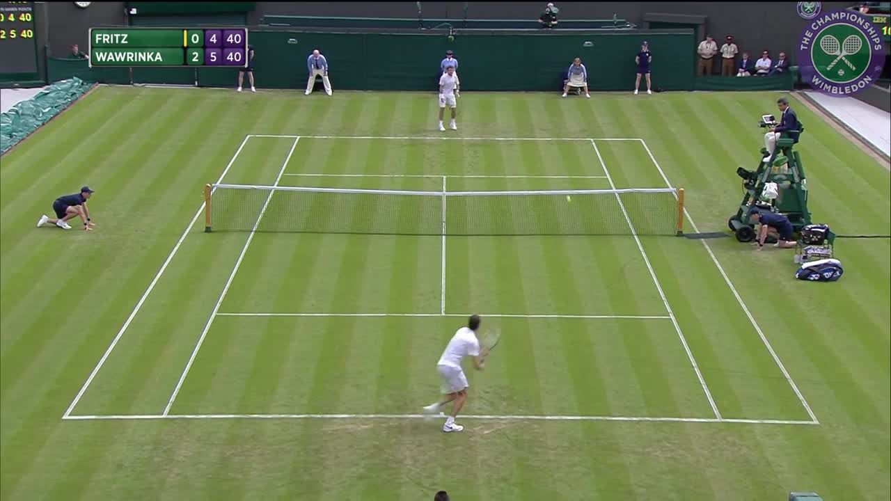 2016, Day 2 Highlights, Stan Wawrinka vs Taylor Fritz
