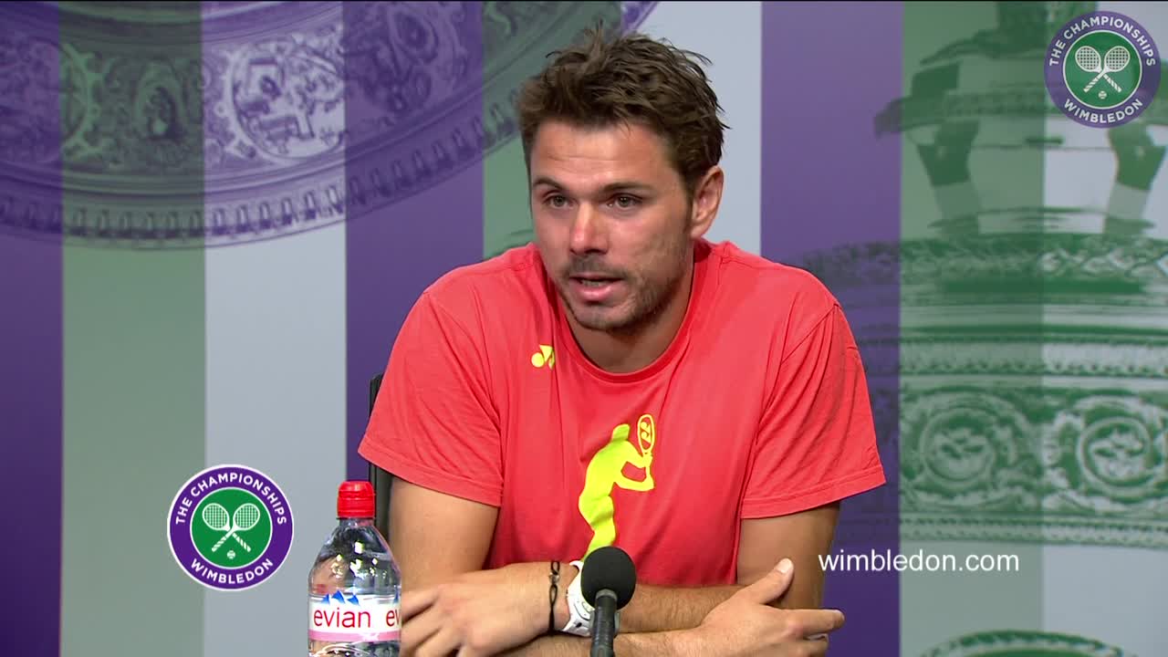 Stan Wawrinka first round press conference