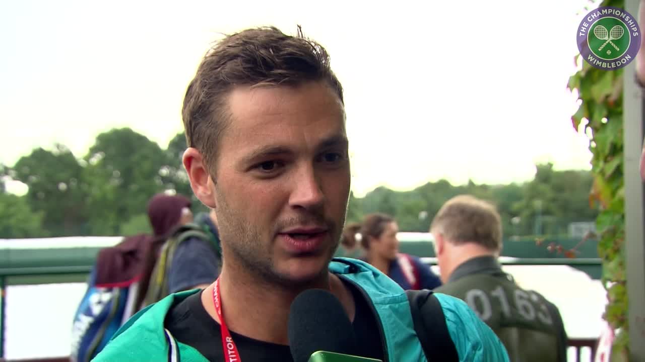 Marcus Willis honoured to play Federer in second round