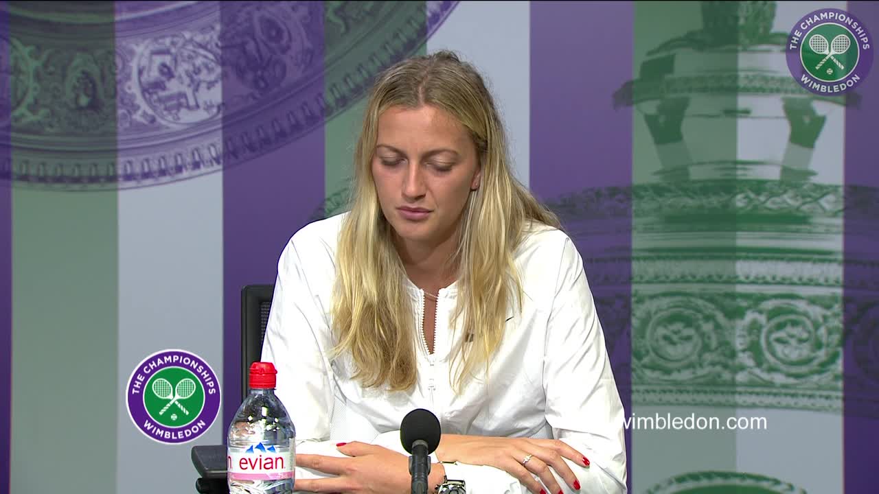 Petra Kvitova first round press conference