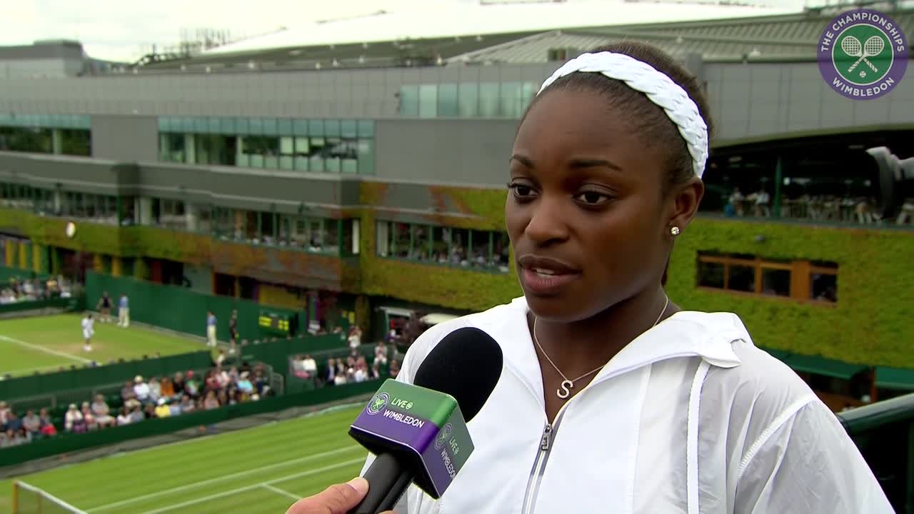 Sloane Stephens delighted after seeing off Shuai Peng to reach second round