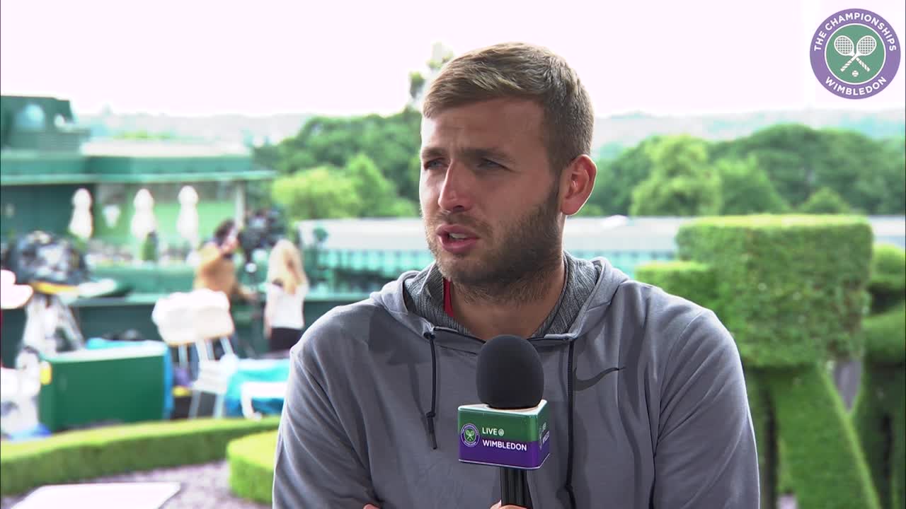 Dan Evans victory sets up third round battle with Federer