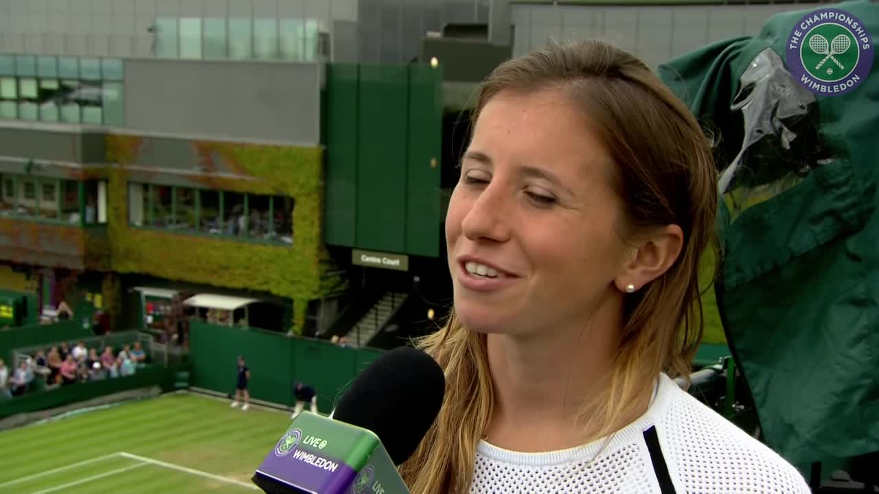 Annika Beck survives three-set thriller to put out Heather Watson