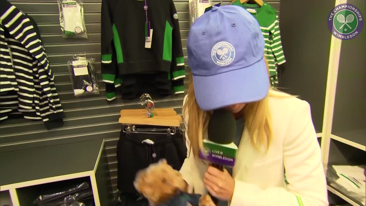 Take a peek inside the Wimbledon shop