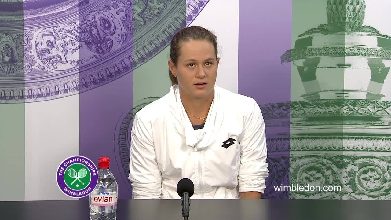 Jana Cepelova second round press conference