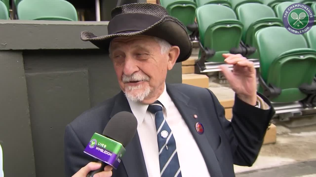 Longest serving steward enjoys best seat in the house in players' box