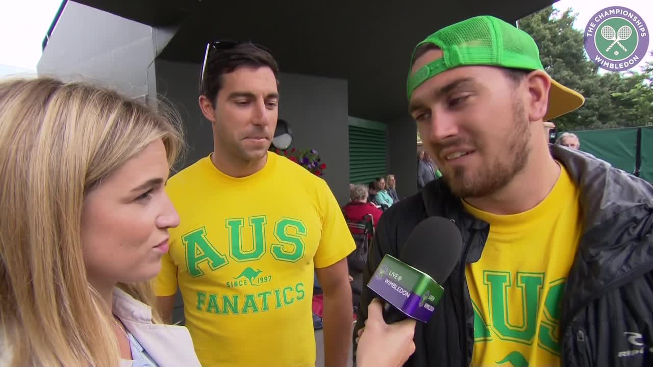 Australian cheer-squad The Fanatics set to cheer on Nick Kyrgios