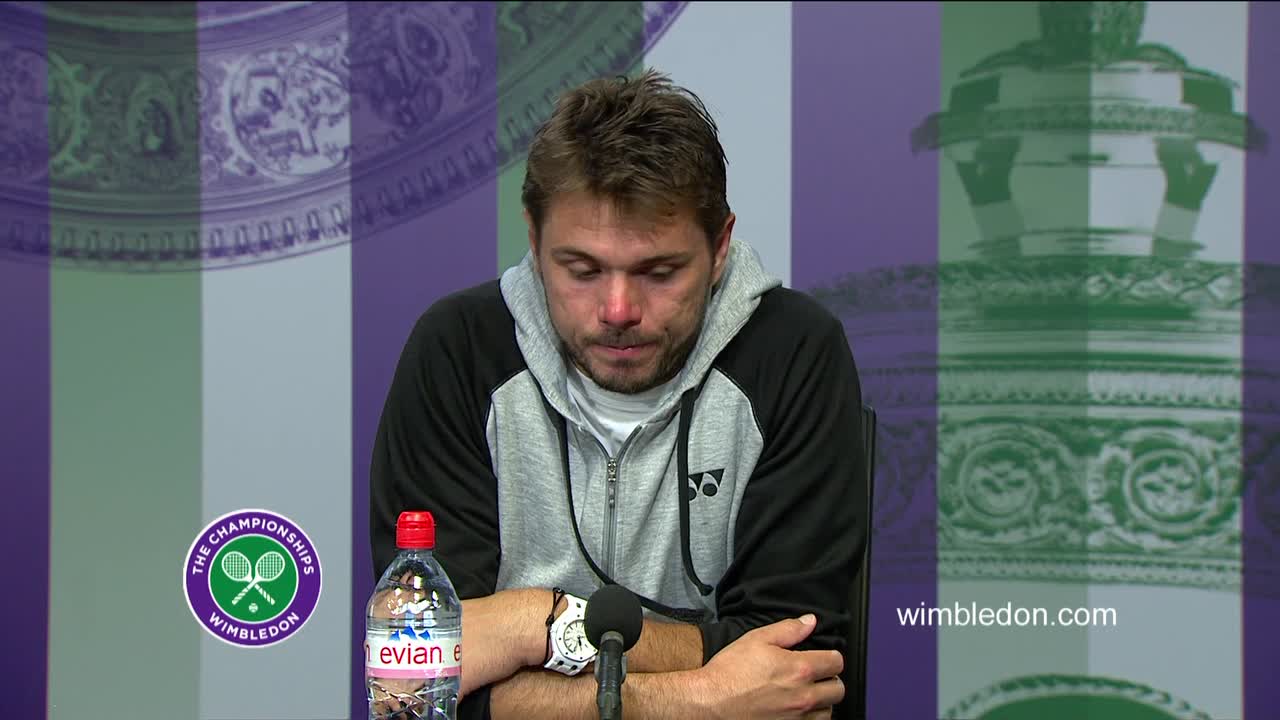 Stan Wawrinka second round press conference