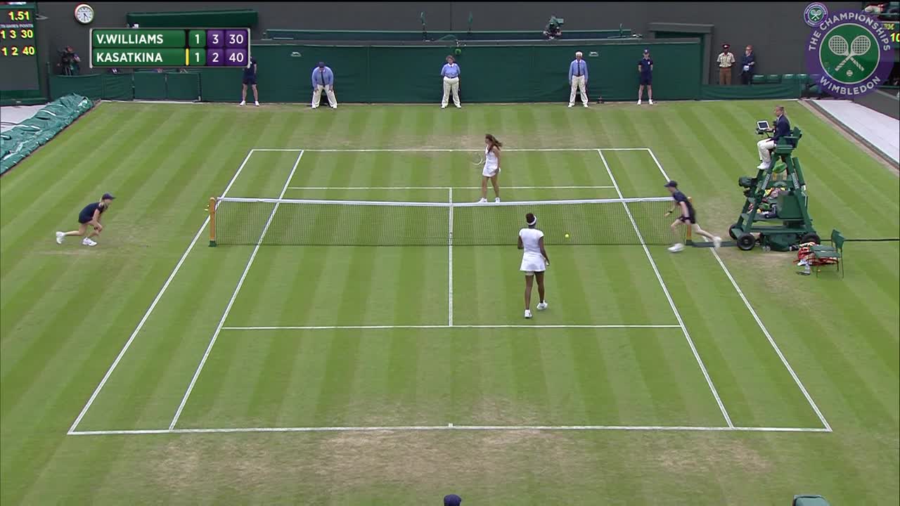 2016, Day 5 Highlights, Venus Williams vs Daria Kasatkina