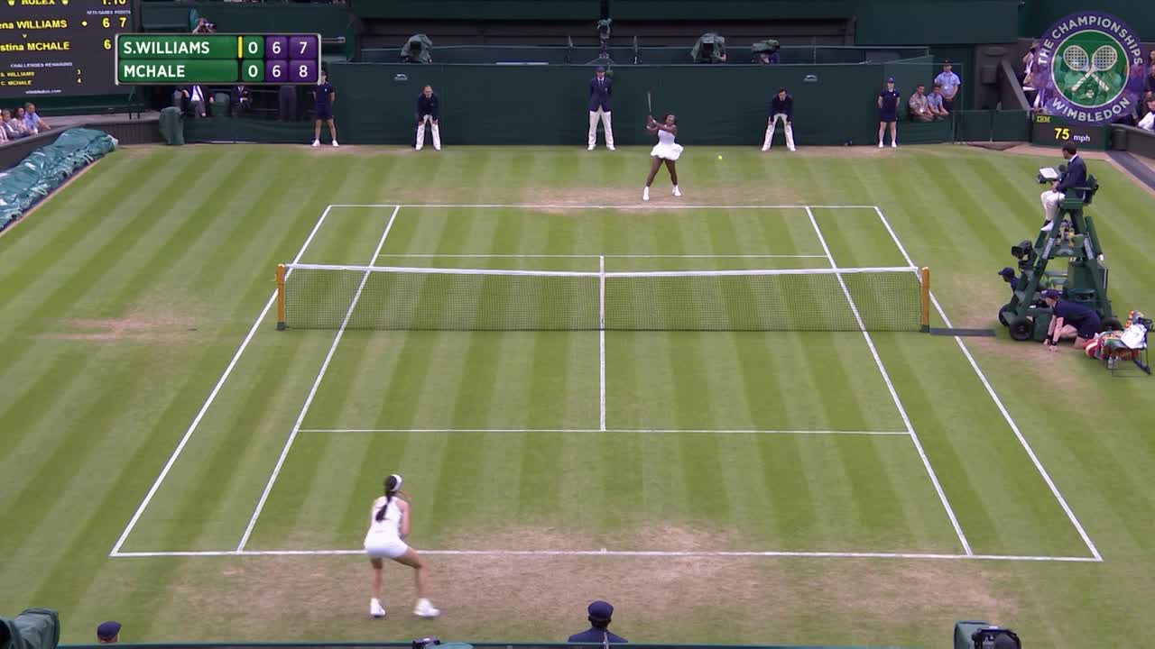 2016, Day 5 Highlights, Serena Williams vs Christina McHale