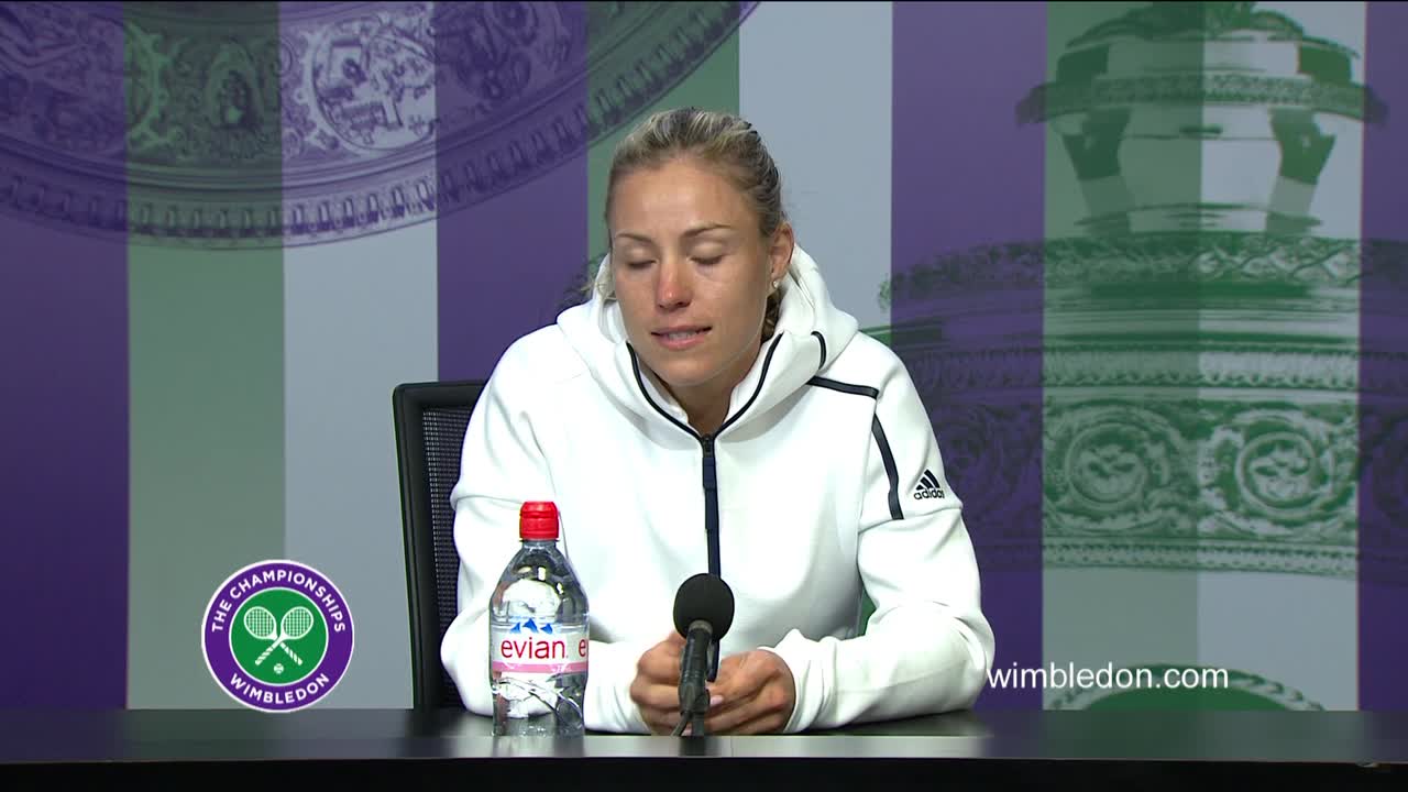 Angelique Kerber third round press conference