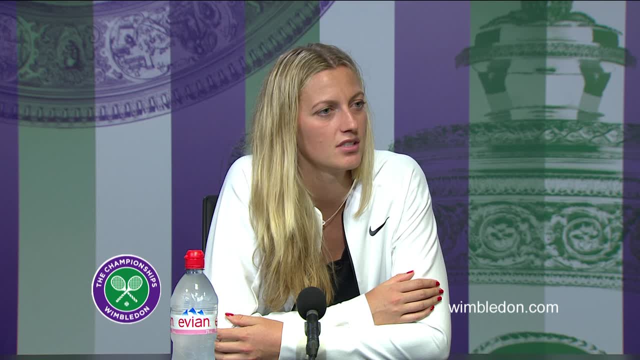 Petra Kvitova second round press conference