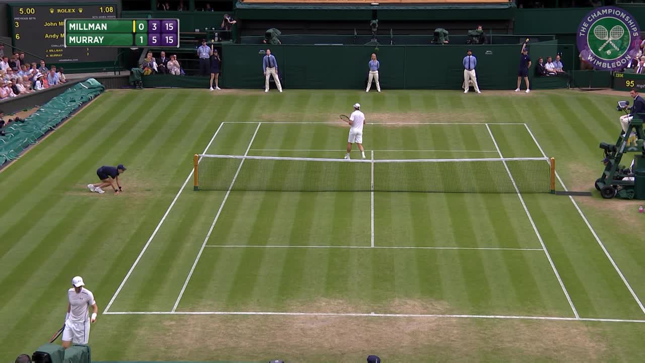 2016, Day 6 Highlights, Andy Murray vs John Millman