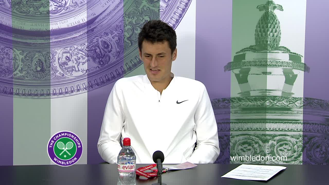 Bernard Tomic third round press conference
