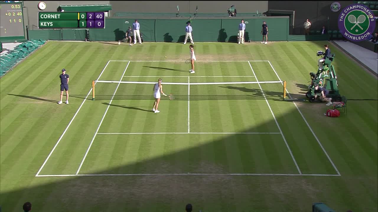 2016, Day 6 Highlights, Madison Keys vs Alize Cornet