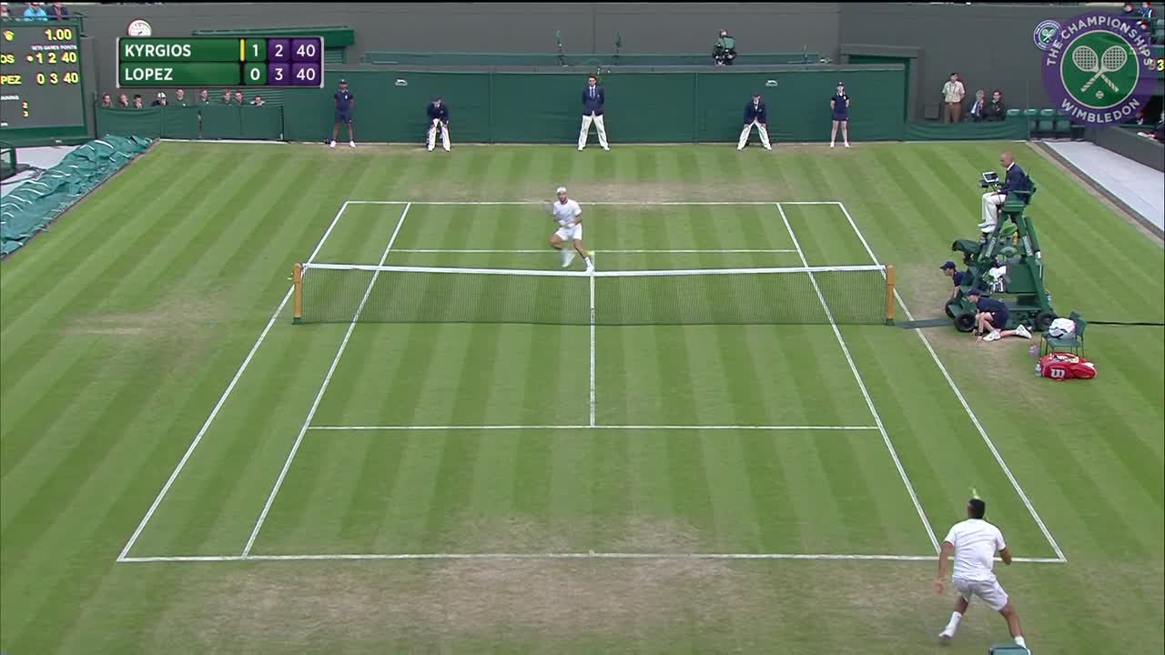 2016, Day 6 Highlights, Nick Kyrgios vs Feliciano Lopez