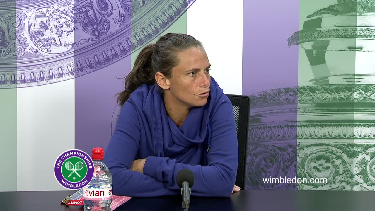 Roberta Vinci third round press conference