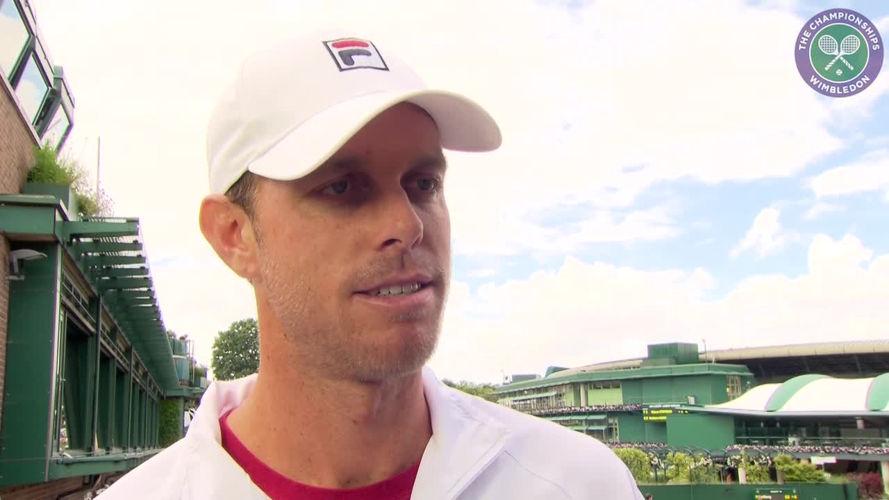 Querrey in high spirits after downing Djokovic