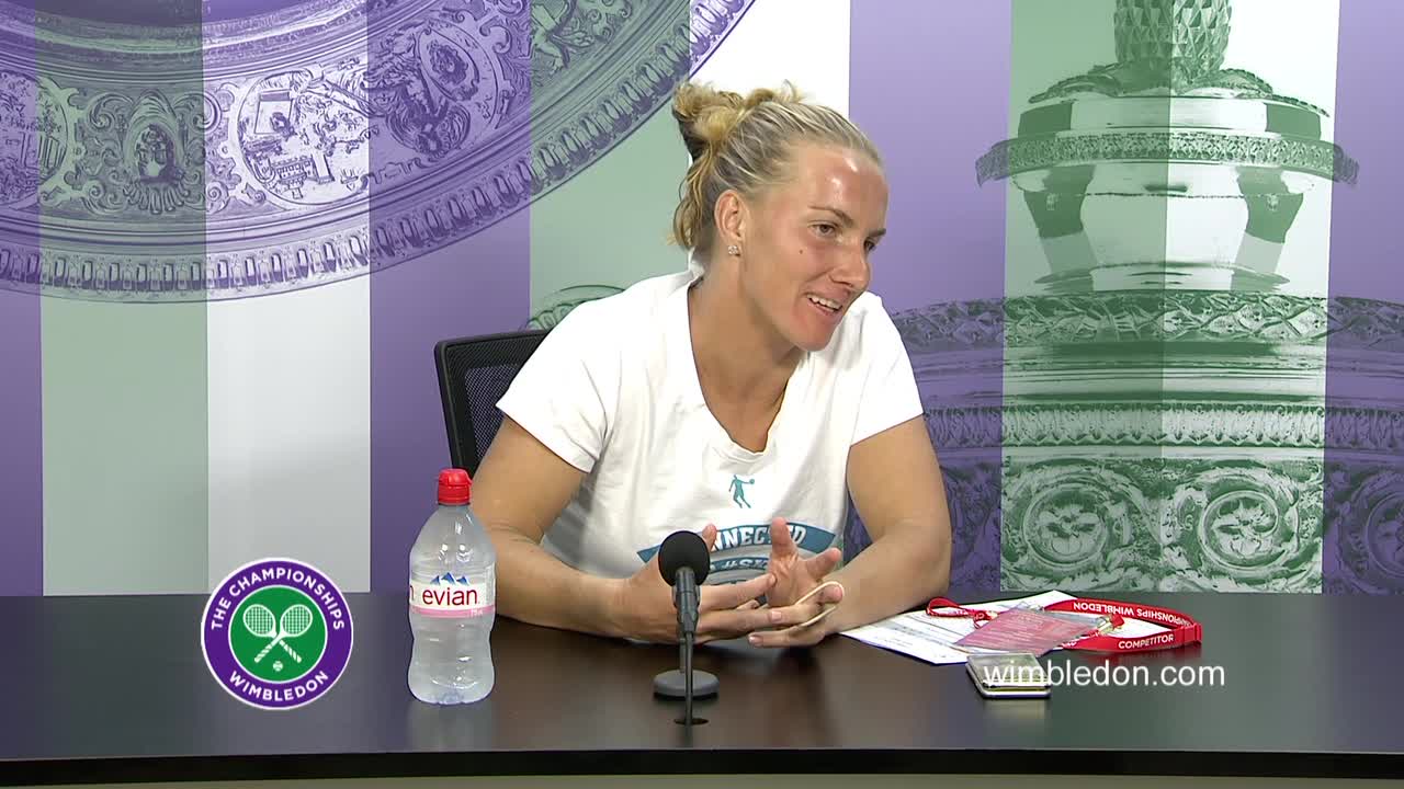 Svetlana Kuznetsova third round press conference