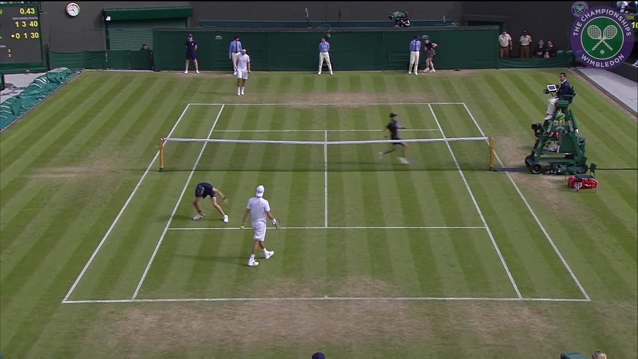 2016, Middle Sunday Highlights, Jiri Vesely vs Joao Sousa