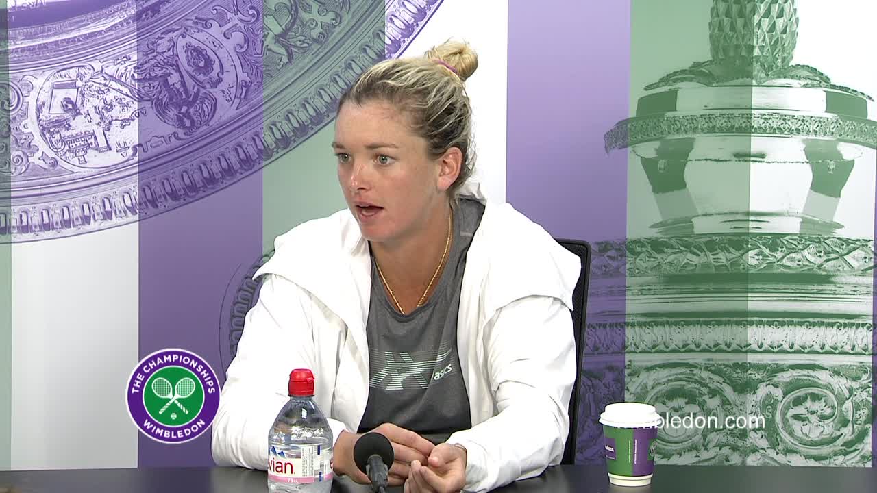 Coco Vandeweghe third round press conference