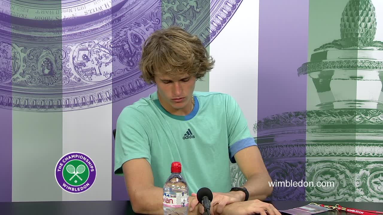 Alexander Zverev third round press conference