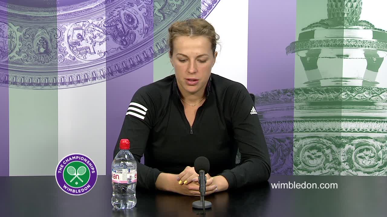 Anastasia Pavlyuchenkova fourth round press conference