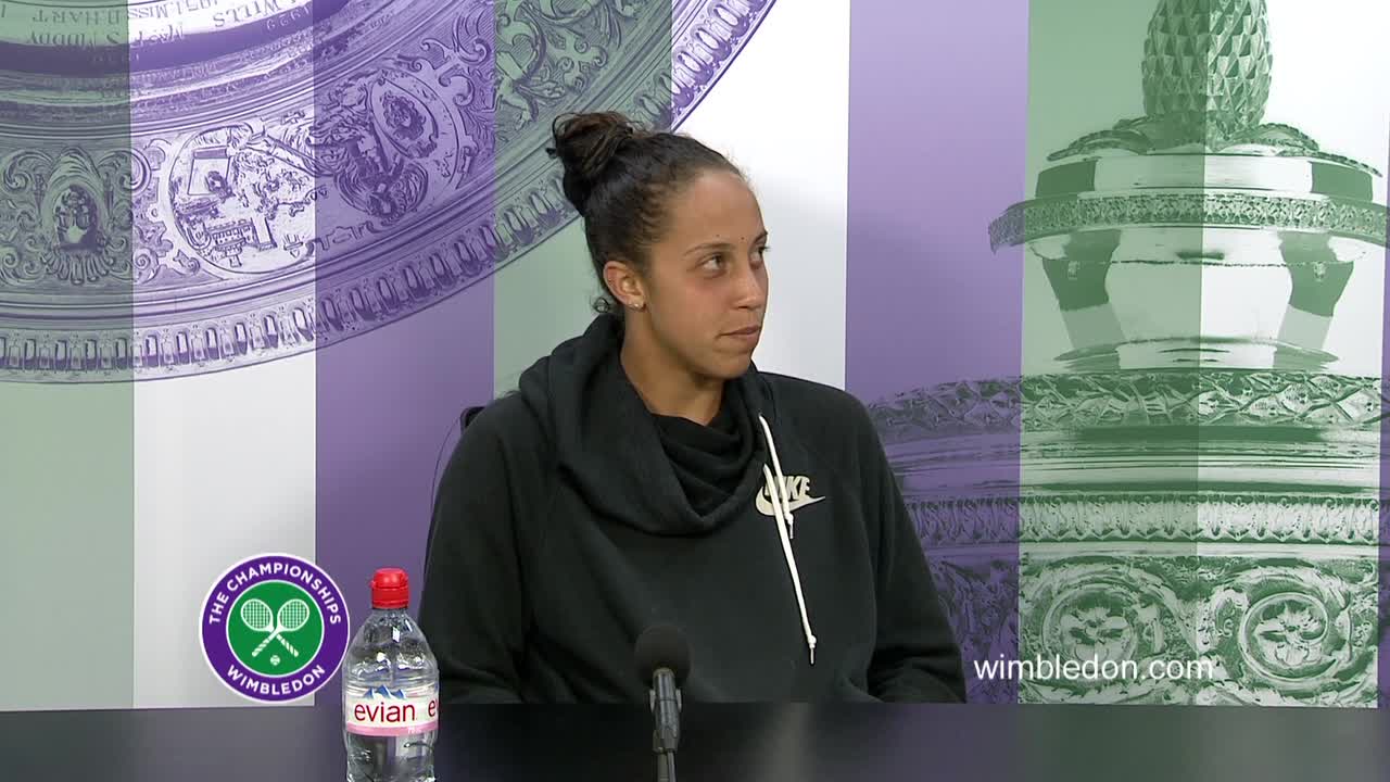 Madison Keys fourth round press conference