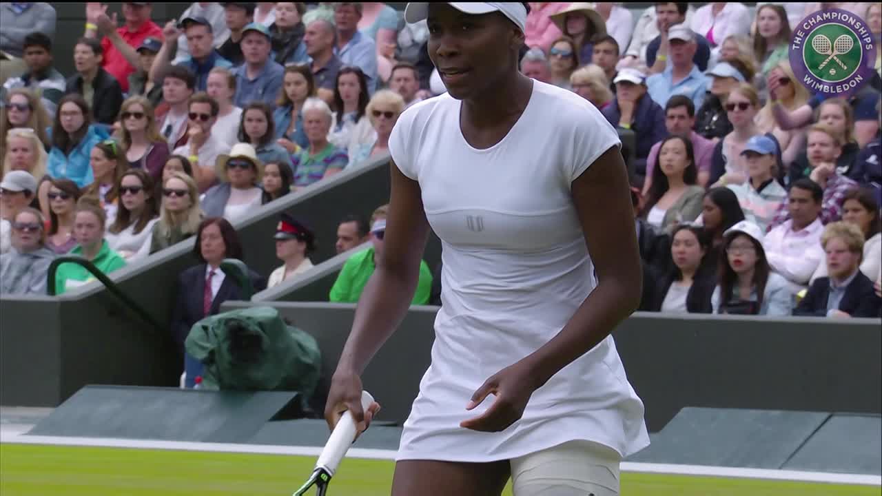 2016, Day 7 Highlights, Venus Williams vs Carla Suarez Navarro