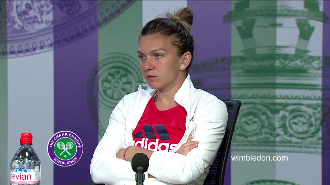 Simona Halep quarter-final press conference