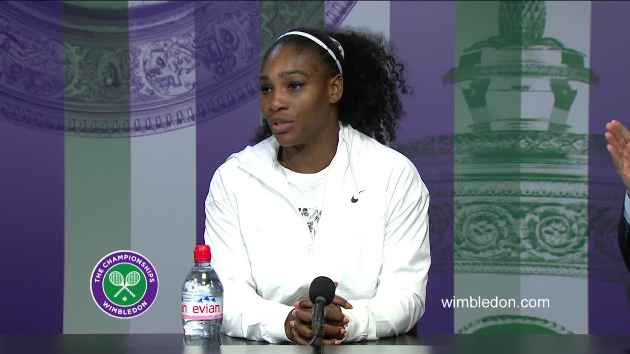 Serena Williams quarter-final press conference
