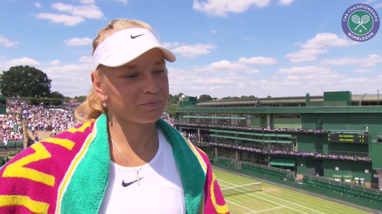 Olesya Pervushina clinches girls' singles quarter-final place