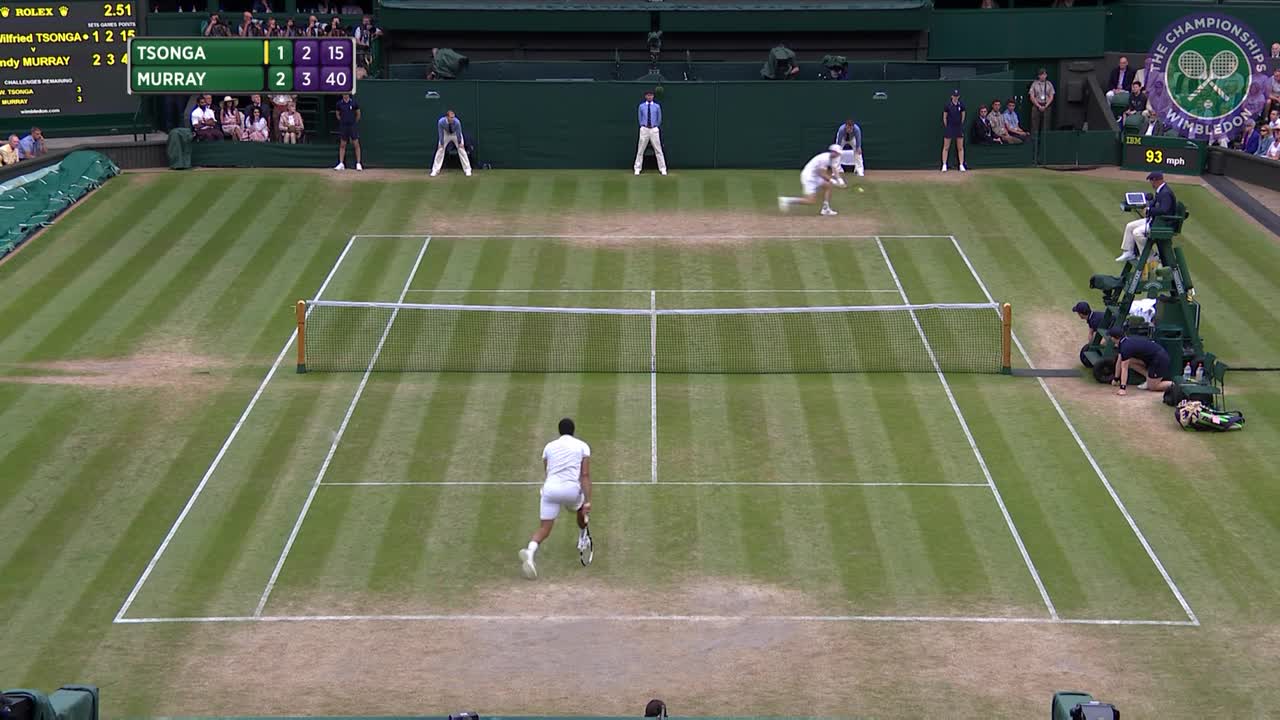 2016, Day 9 Highlights, Andy Murray vs Jo-Wilfried Tsonga