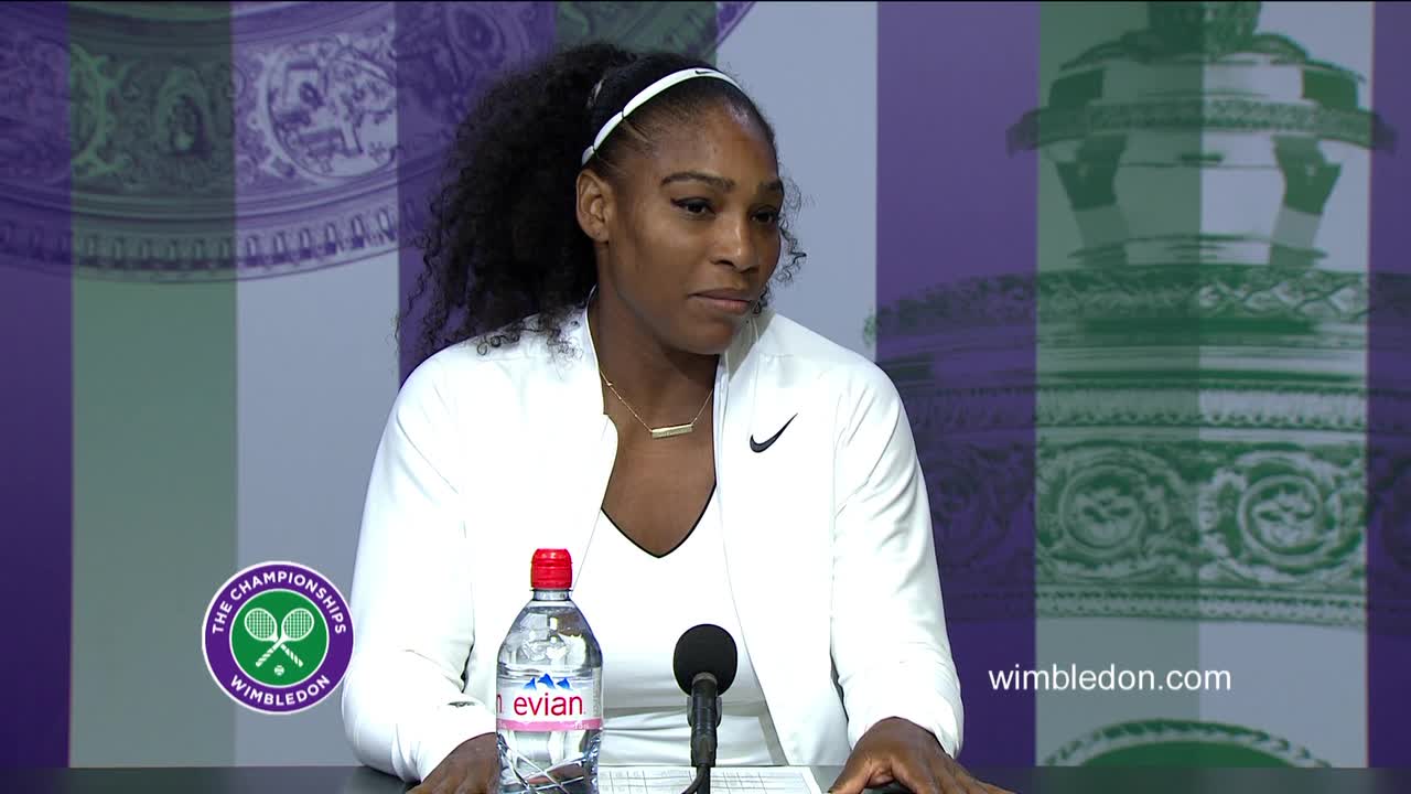 Serena Williams semi-final press conference