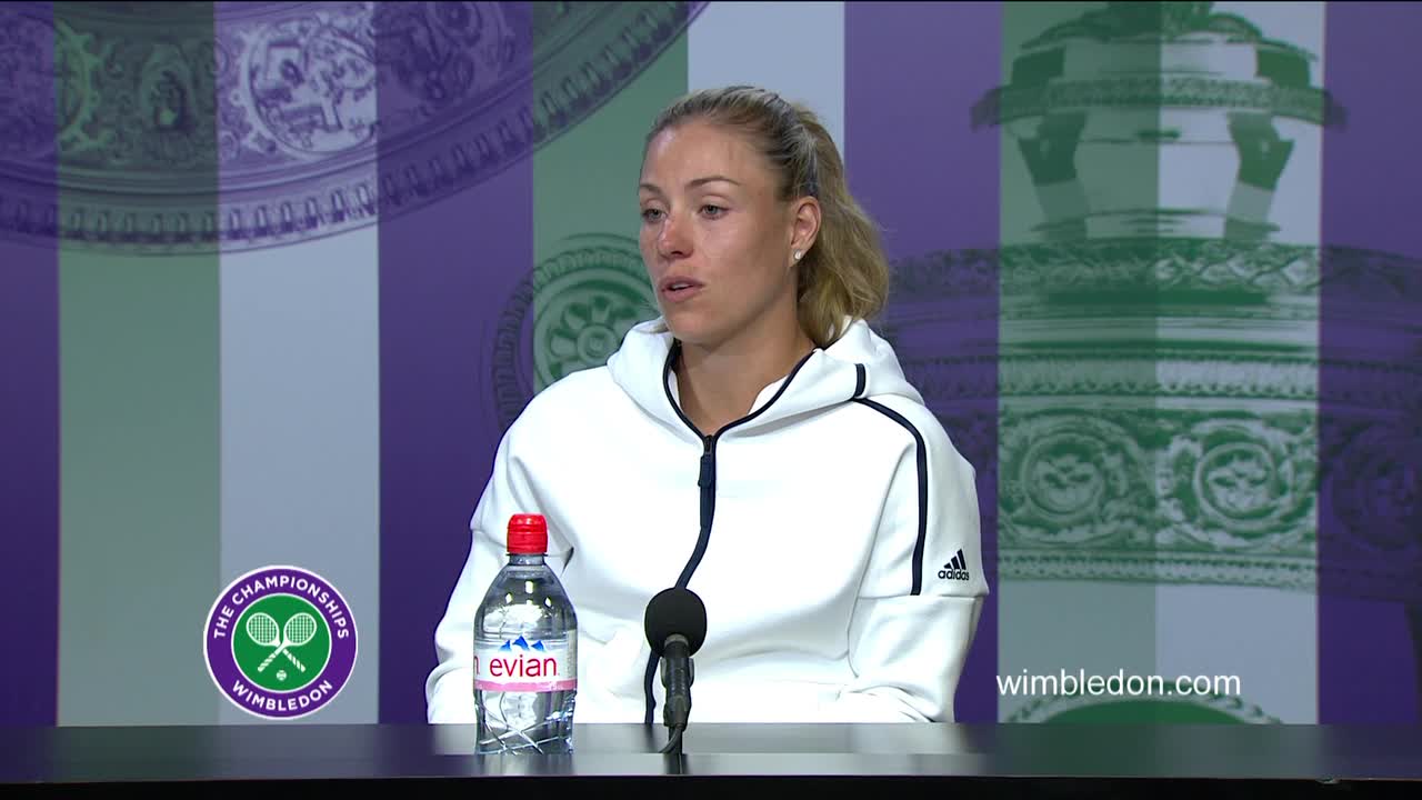 Angelique Kerber semi-final press conference