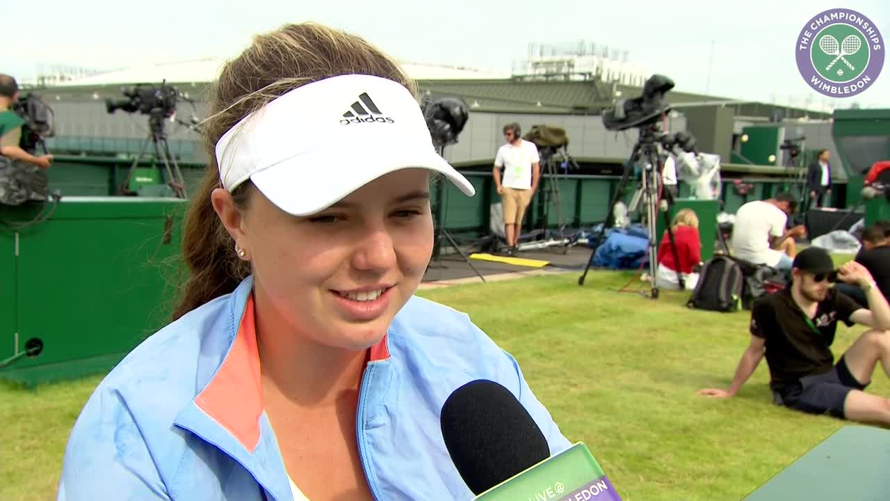 Kayla Day cruises into Junior singles' semi-final