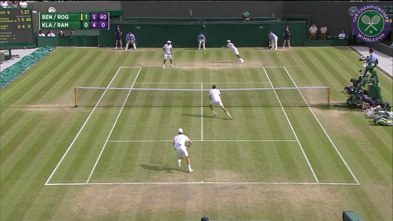 2016, Day 10 Highlights, Julien Benneteau and Edouard Roger-Vasselin vs Raven Klaasen and Rajeev Ram