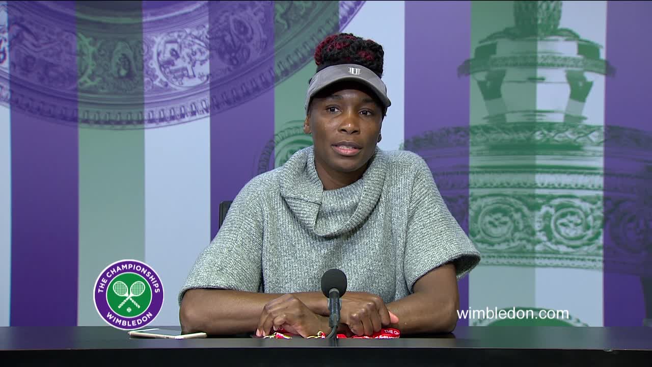 Venus Williams semi-final press conference