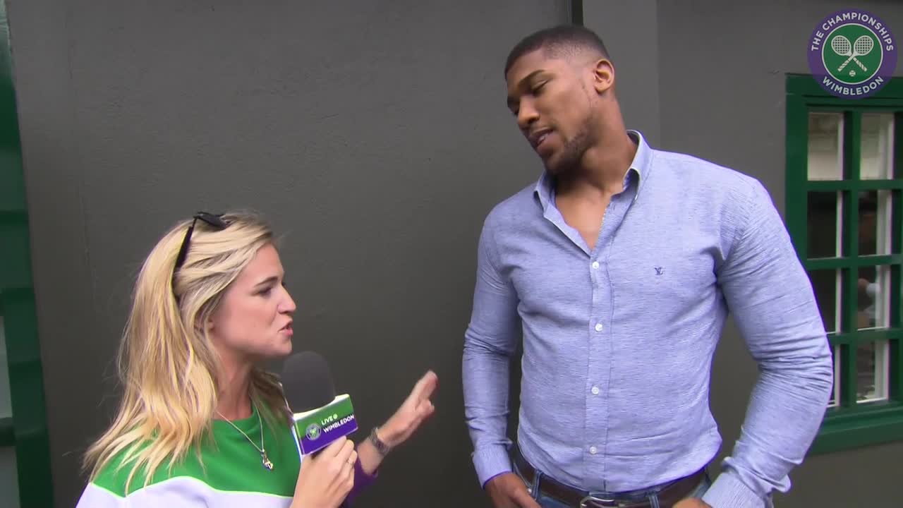 Champion boxer Anthony Joshua relishing men's semi-finals day