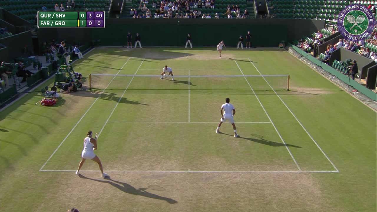 2016, Day 11 Highlights, Aisam-Ul-Haq Qureshi and Yaroslava Shvedova vs Robert Farah and Anna-Lena Groenefeld