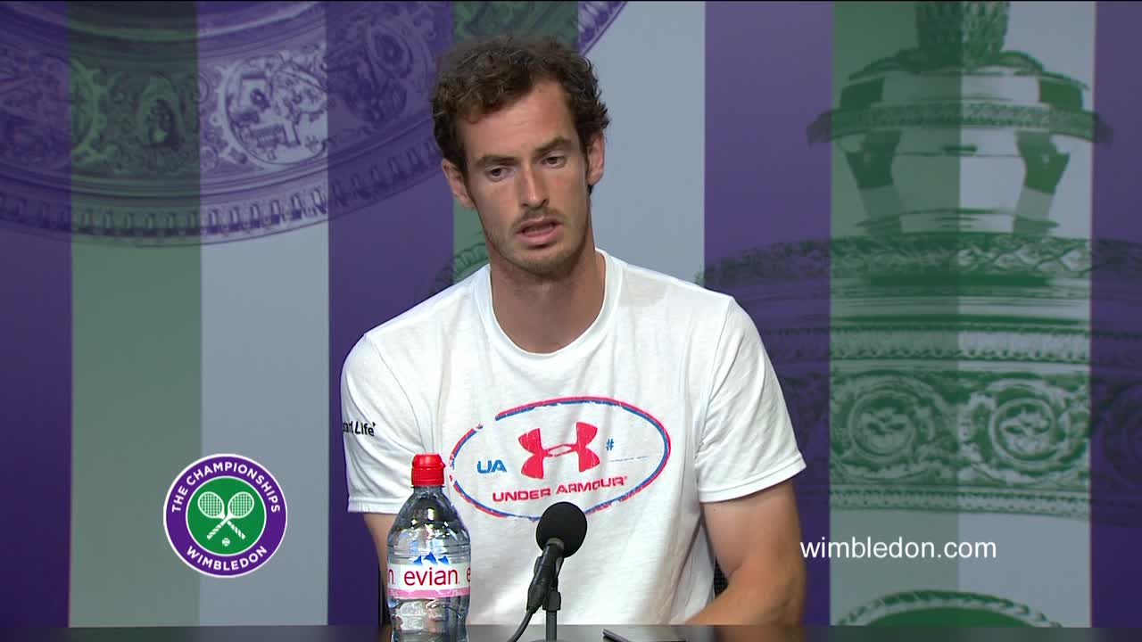 Andy Murray semi-final press conference