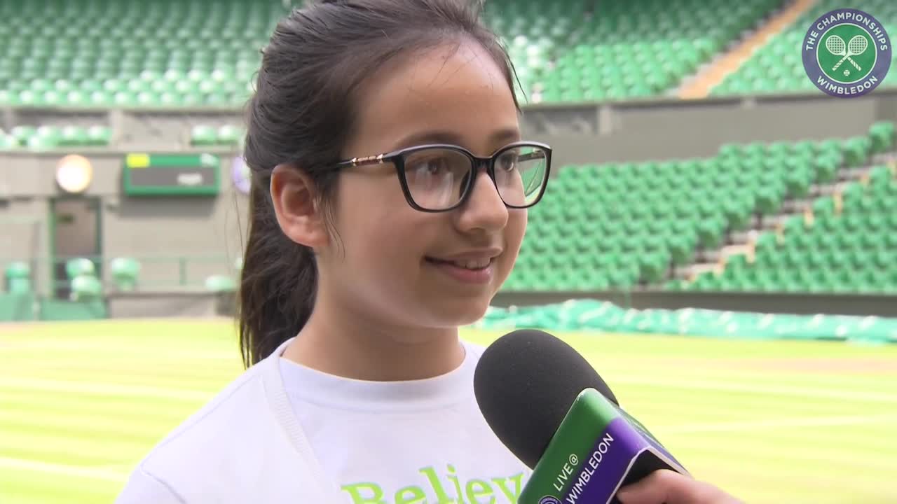Meet Uma Baker-Bahl, the 2016 Ladies' final Coin Toss girl