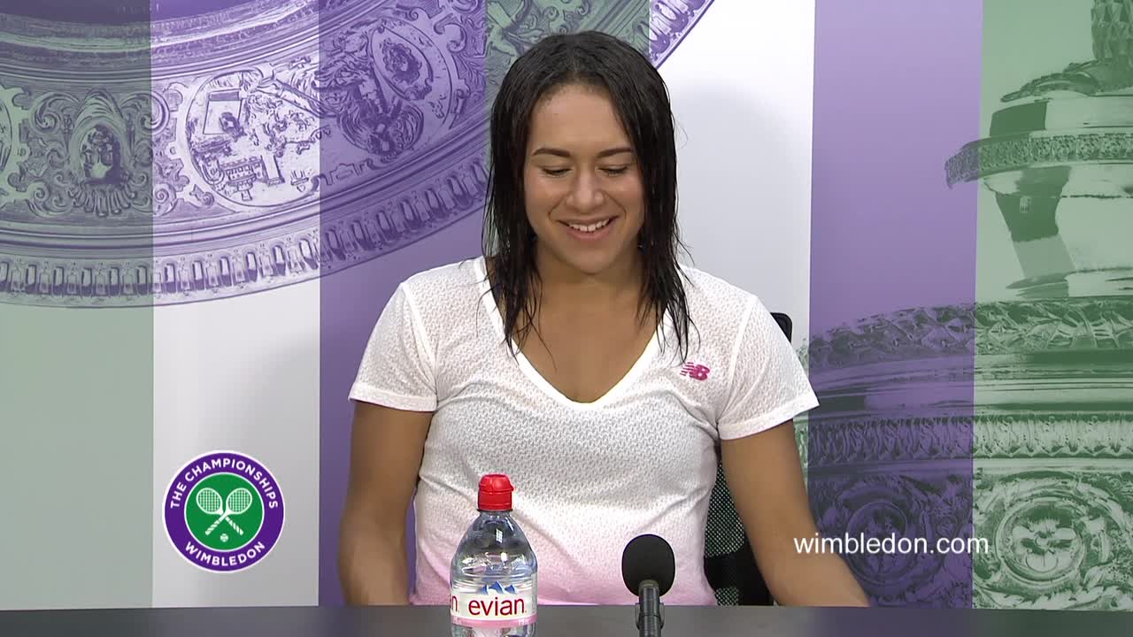 Heather Watson mixed doubles semi-final press conference