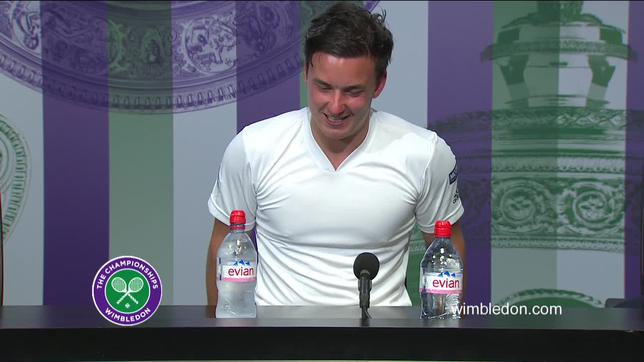 Gordon Reid final press conference