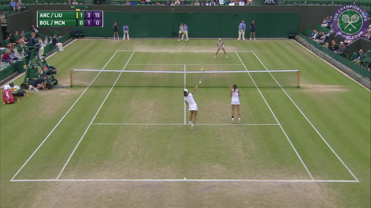 2016, Day 13 Highlights, Usue Arconada and Claire Liu vs Mariam Bolkvadze and Caty McNally